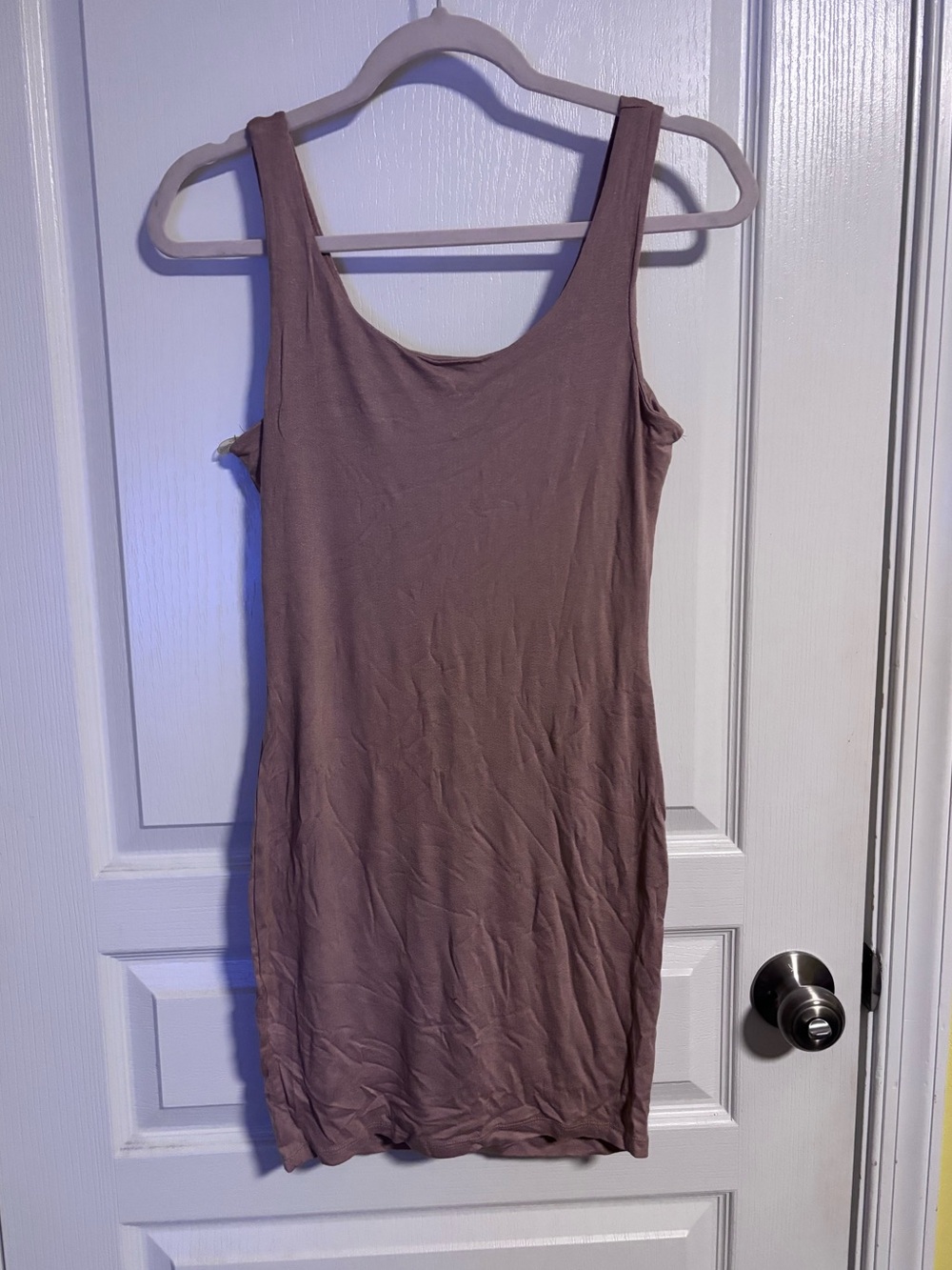 tan dress